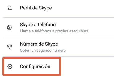 Cómo cambiar la clave de Skype desde la app paso 2