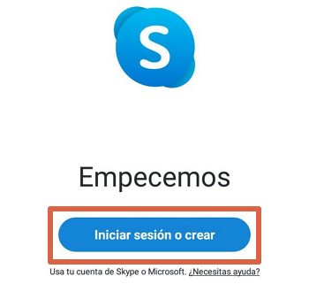 How to change Skype password from the app, step 2