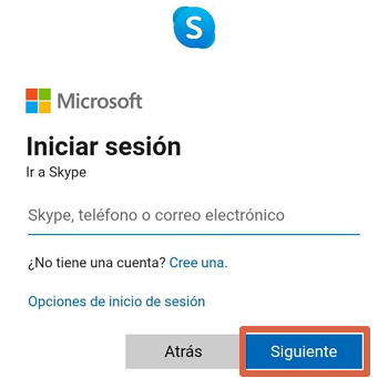 How to change Skype password from the app, step 3
