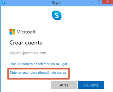 Cómo crear una cuenta o registrarse en Skype desde la versión de escritorio paso 6