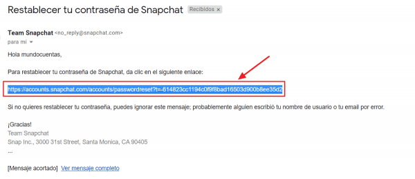 Cómo recuperar una cuenta de Snapchat