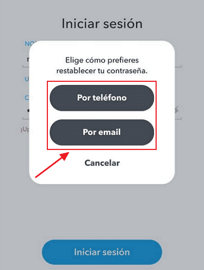 Cómo recuperar una cuenta de Snapchat