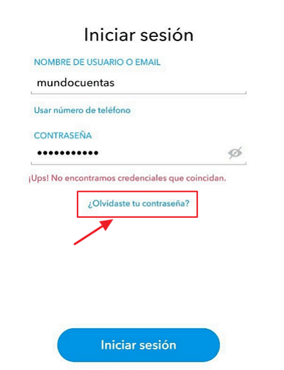 Cómo recuperar una cuenta de Snapchat