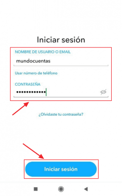 Snapchat – Iniciar sesión o acceder a la web