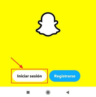Snapchat – Iniciar sesión o acceder a la web