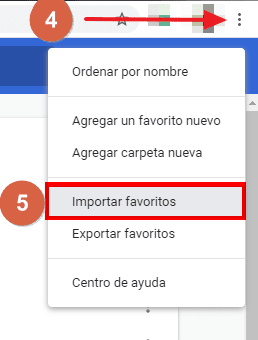 Cómo exportar e importar marcadores o favoritos de Chrome