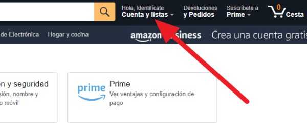 cómo comprar en Amazon