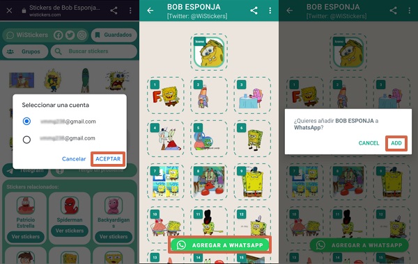 Descargar packs de stickers para WhatsApp desde otras plataformas