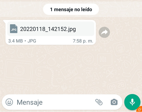 Trucos de WhatsApp.Enviar imágenes sin que pierdan calidad