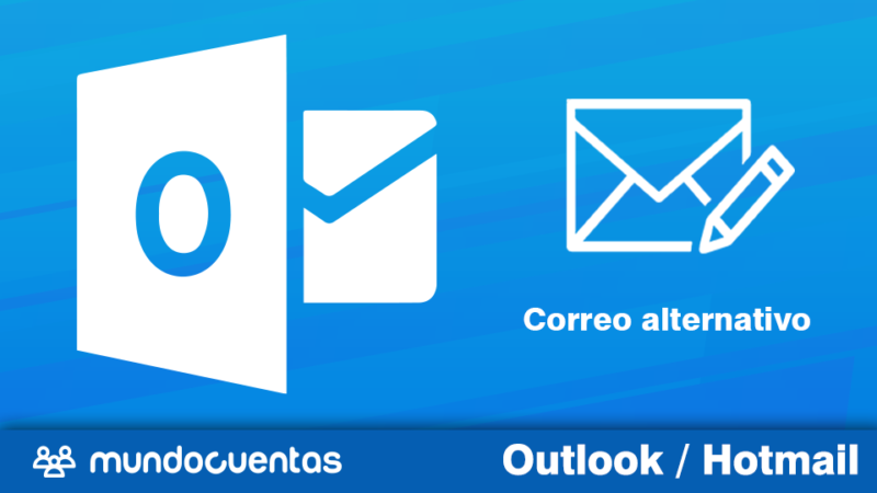 Cambiar correo alternativo o recuperación en Hotmail (Outlook)