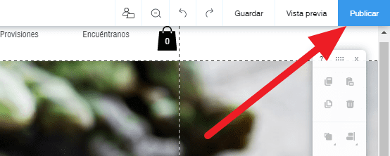 Wix 41 Como publicar un sitio en wix