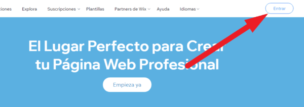 Wix 26 crear cuenta en wix