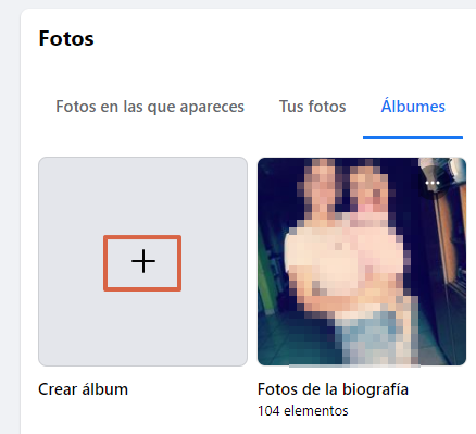 Cómo etiquetar personas o páginas en Facebook albumes de fotos paso 1