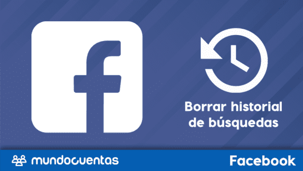 Cómo borrar el historial de búsquedas en Facebook.