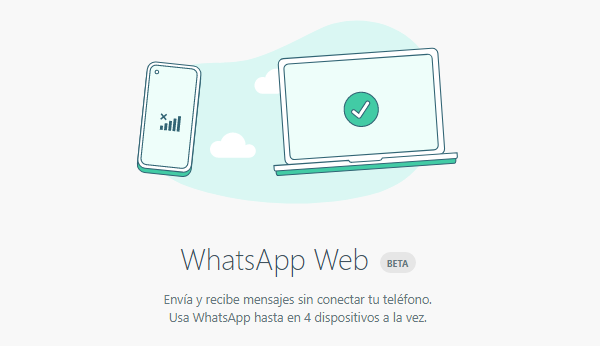 Aspectos a considerar al usar WhatsApp Web sin celular encendido