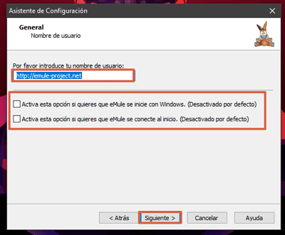 Cómo configurar eMule paso 3