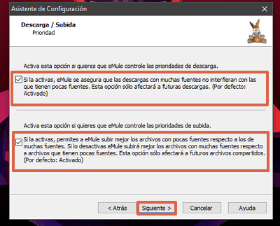 Cómo configurar eMule paso 5