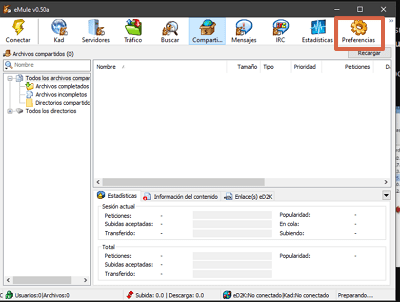 Cómo configurar la seguridad en eMule paso 1