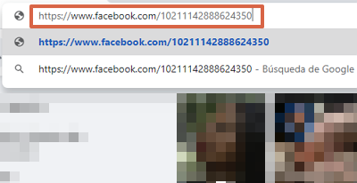 Cómo buscar a una persona por su foto con Facebook paso 3