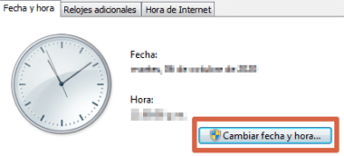 Cómo solucionar error ERR_SSL_PROTOCOL_ERROR en Google Chrome ajustando la fecha y hora del dispositivo paso 3