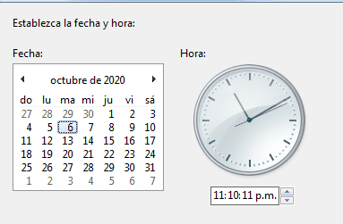 Cómo solucionar error ERR_SSL_PROTOCOL_ERROR en Google Chrome ajustando la fecha y hora del dispositivo paso 4