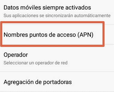 Cómo tener Internet gratis en Android creando una nueva APN paso 4