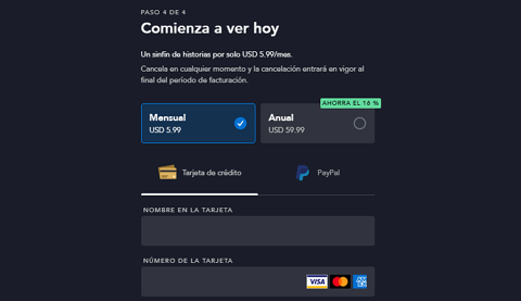 Cómo conseguir o ver el contenido de Disney Plus gratis 11 Cómo conseguir o ver el contenido de Disney Plus gratis paso 6