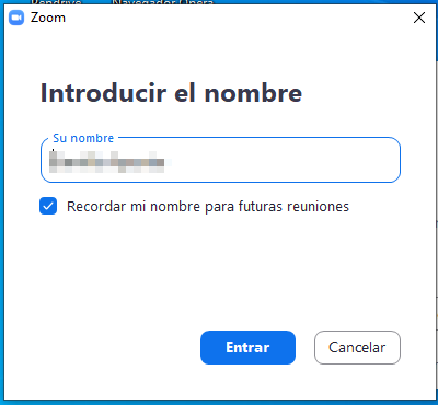 Cómo entrar o ingresar a una reunión en Zoom desde la computadora paso 4