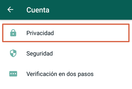 Cómo bloquear WhatsApp desde un Android a través de la aplicación paso 4