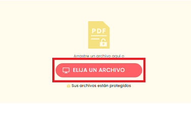 Cómo desbloquear un archivo PDF utilizando Soda PDF. Paso 1