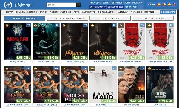 ¿MejorenVO ha cerrado o ya no existe? Las mejores alternativas 13 EliteTorrent como página alternativa a MejorEnVO
