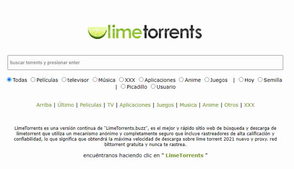 ¿MejorenVO ha cerrado o ya no existe? Las mejores alternativas 17 LimeTorrents como página alternativa a MejorEnVO