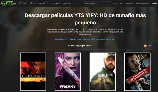 ¿MejorenVO ha cerrado o ya no existe? Las mejores alternativas 12 YTS como página alternativa a MejorEnVO