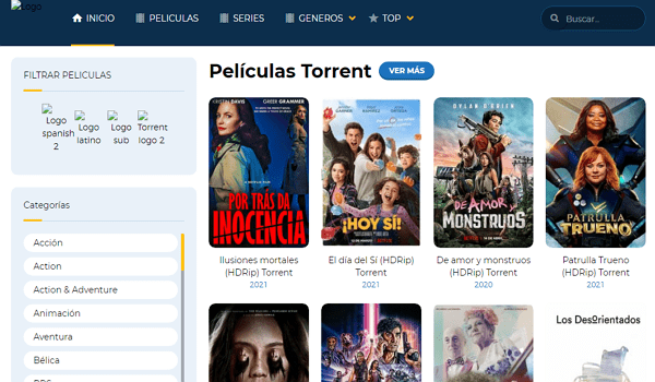 Zona Torrent como página alternativa a TodoTorrents