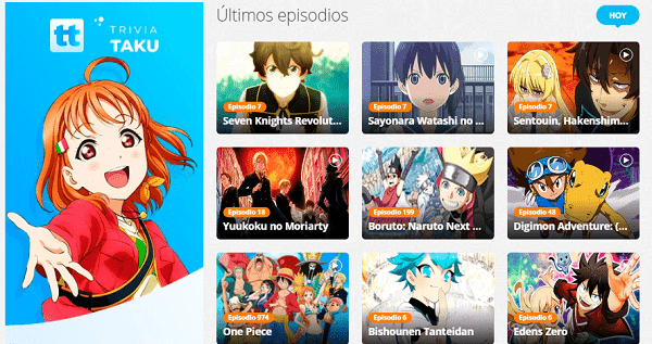 Páginas web para ver anime online gratis ≫ ¡LISTA!