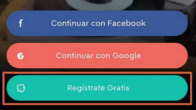 Cómo registrarse o crear una cuenta en Wallapop 15 Cómo registrarse o crear una cuenta en Wallapop desde el celular usando la app móvil paso 2