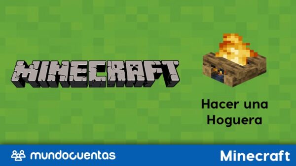 Como Craftear Una Fogata En Minecraft