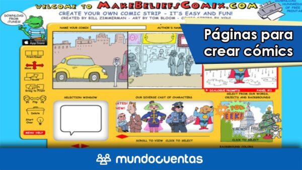 Las 12 mejores páginas web y herramientas para hacer o crear cómics 3 Las 12 mejores páginas web y herramientas para hacer o crear comics