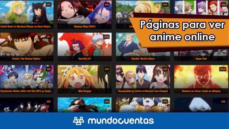 Las 20 mejores páginas web para ver anime online gratis