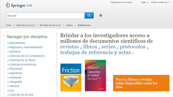 Santuario Ministro Correa Páginas web para buscar artículos científicos ≫ ¡LISTA!