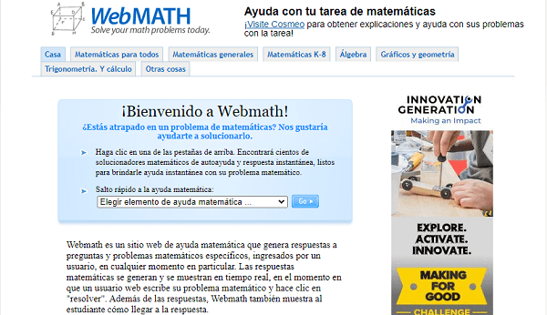 WebMATH