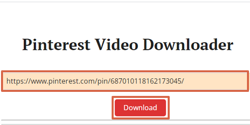 Cómo descargar vídeos de Pinterest en PC paso 4