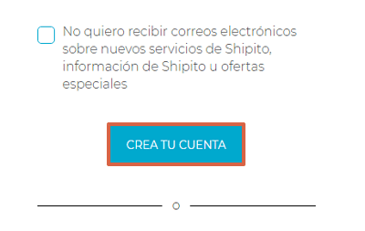 Cómo registrarse en Shipito para comprar en Walmart USA desde cualquier país paso 4