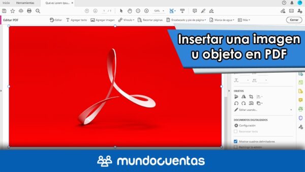 Cómo insertar una imágen o colocar un objeto en pdf guía completa para editar en Acrobat Reader
