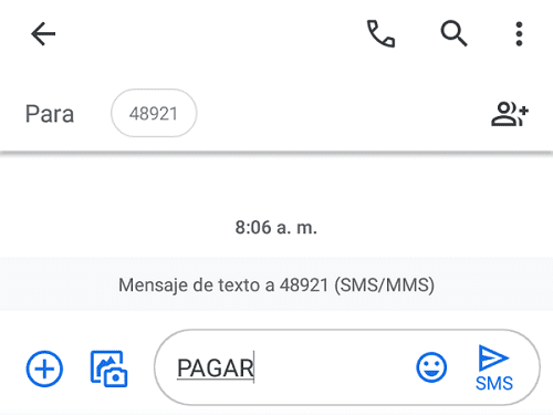 Pagar Telcel a través de mensaje de texto