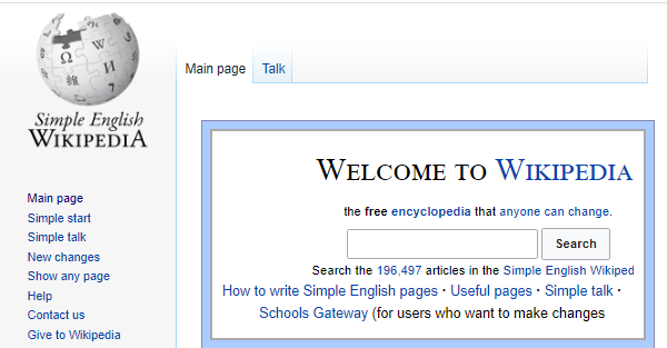 Alternativas de Google Word Coach Simple English Wikipedia