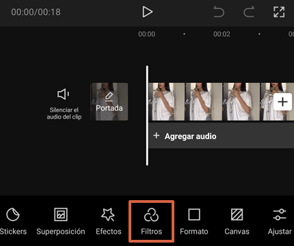 Cómo hacen para editar el video y quitar el filtro rojo de TikTok paso 4