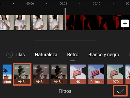 Cómo hacen para editar el video y quitar el filtro rojo de TikTok paso 6