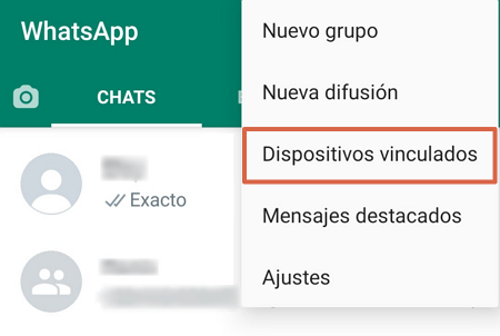 Cómo hacer videollamadas en WhatsApp Web desde la PC paso 2