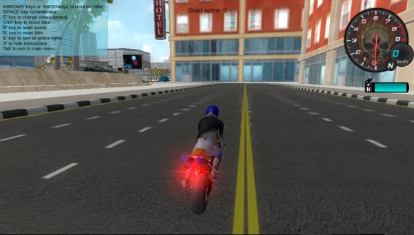 Juegos de carreras de motos y autos online para PC. Motorbike Drive